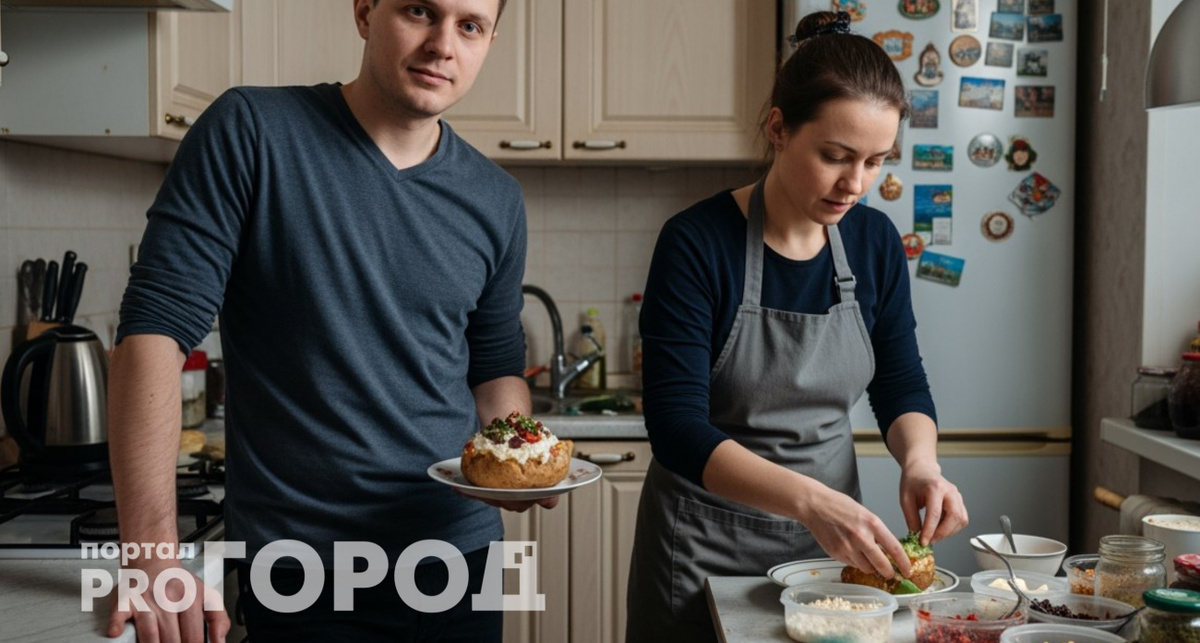 Как быстро подготовить сытный ужин, используя запечённый картофель