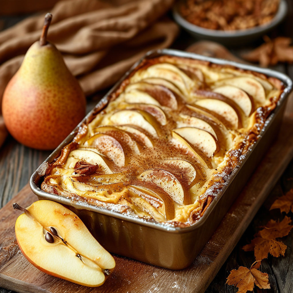 Искусство творожной запеканки с грушами: пошаговый рецепт для истинных гурманов
