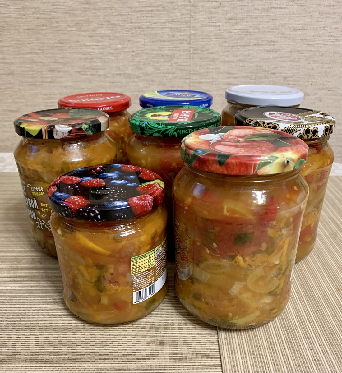 Вкусный салат "Придунайский": легко и со вкусом на зиму