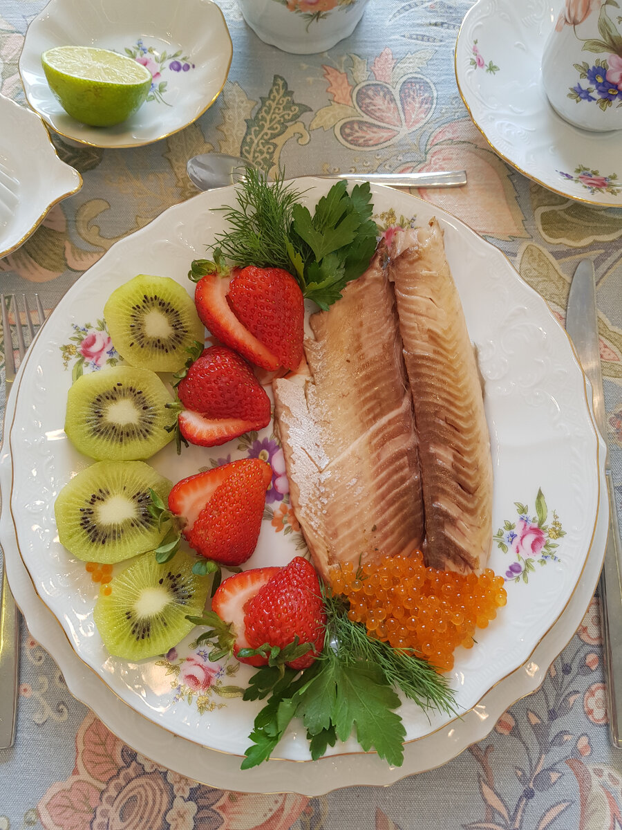 Запечённая форель