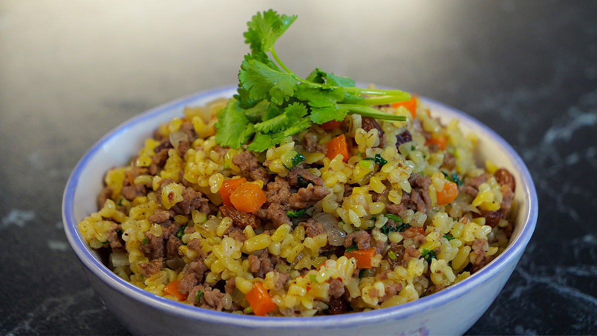 Непревзойденный ужин: жареный фарш с булгуром за 20 минут