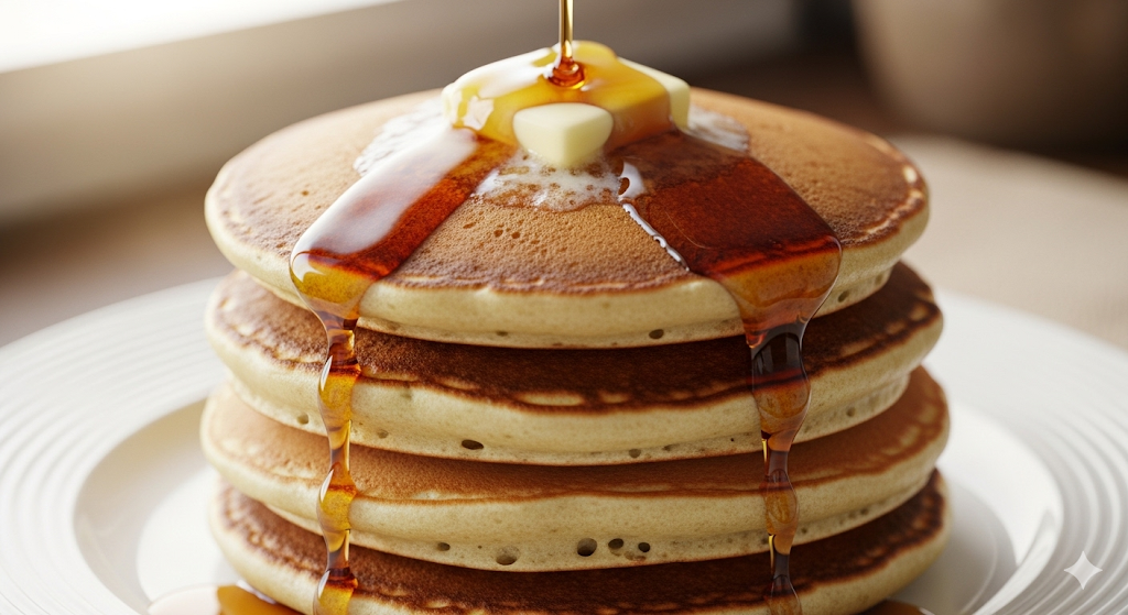 Как приготовить идеальные панкейки всего за 20 минут