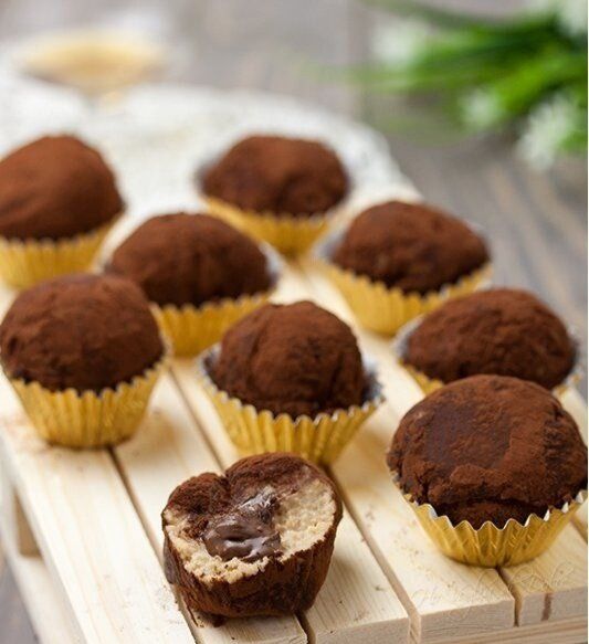 Нежные домашние трюфели «Тирамису»