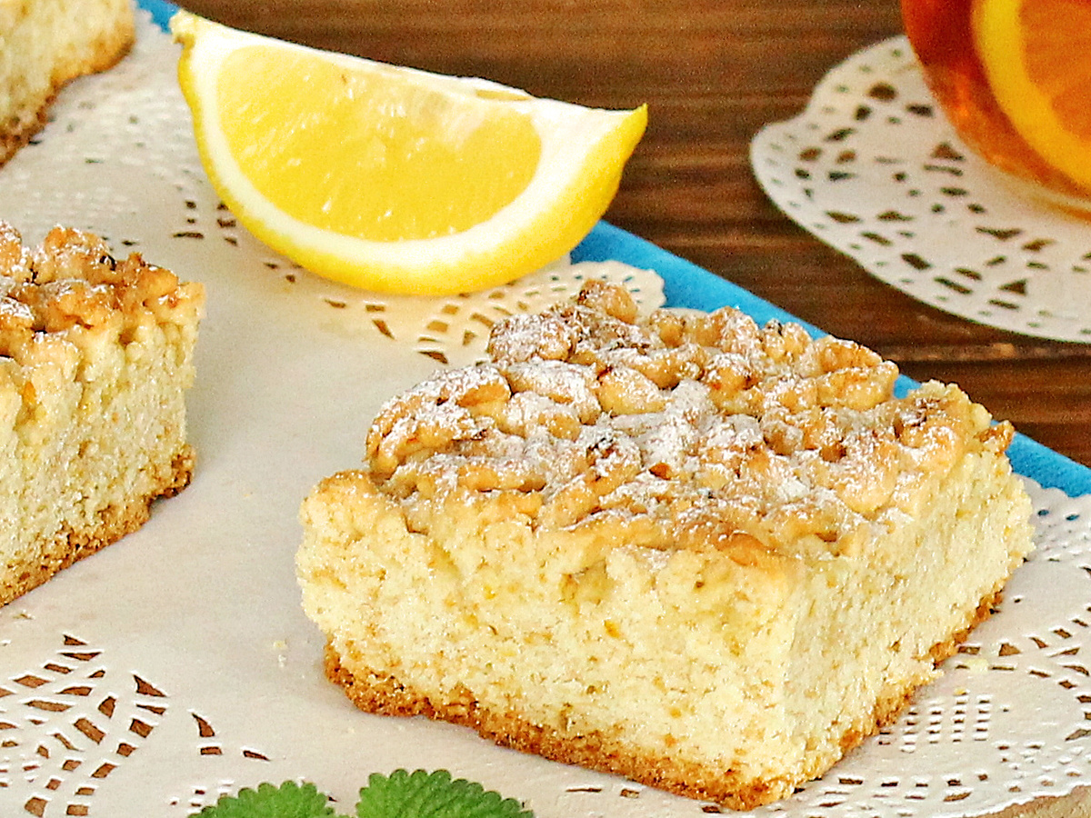 Лимонный пирог за считанные минуты: просто, вкусно, доступно