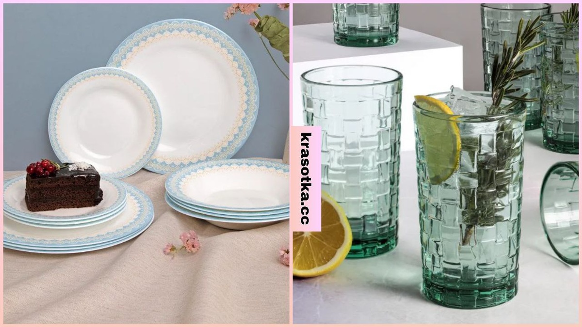 Эстетика на вашем столе: 8 стильных комплектов посуды с Wildberries