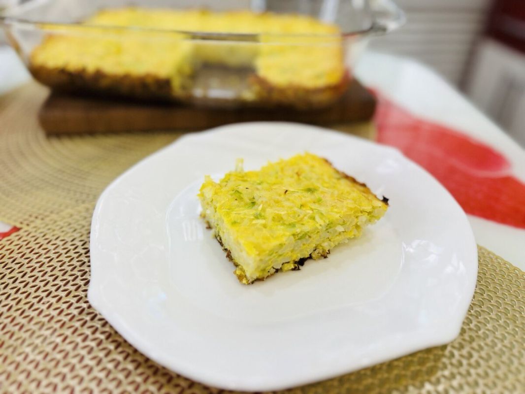 Нежная запеканка с кабачками, которая украсит любой стол