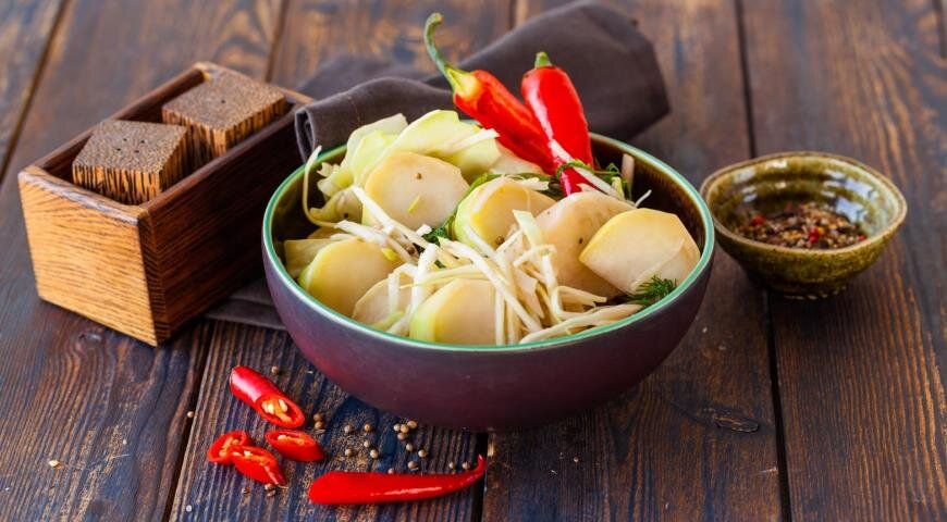 Солёные овощи по-гадрски: идеальная закуска для любого стола