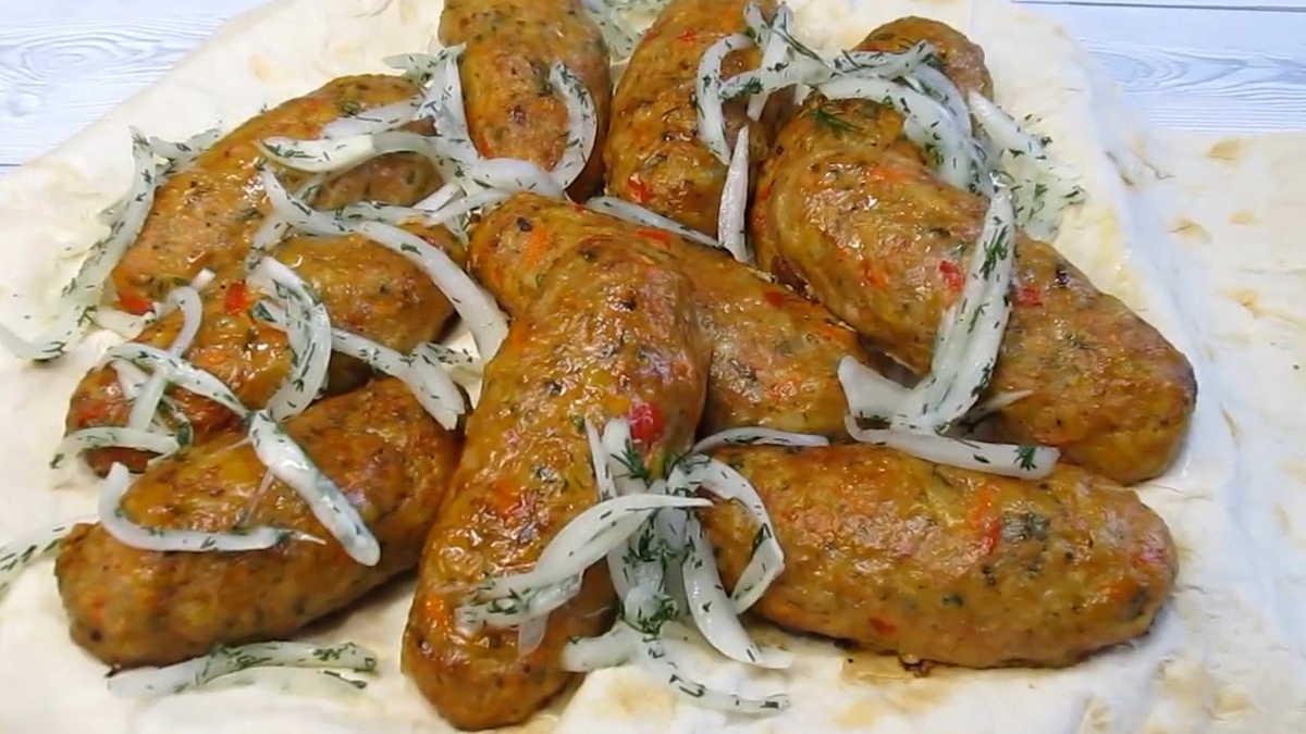 Уникальный люля-кебаб для домашнего ужина