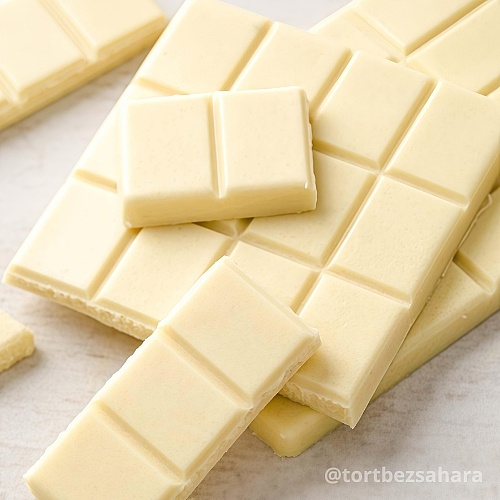 Необычный рецепт белого шоколада без сахара в домашних условиях