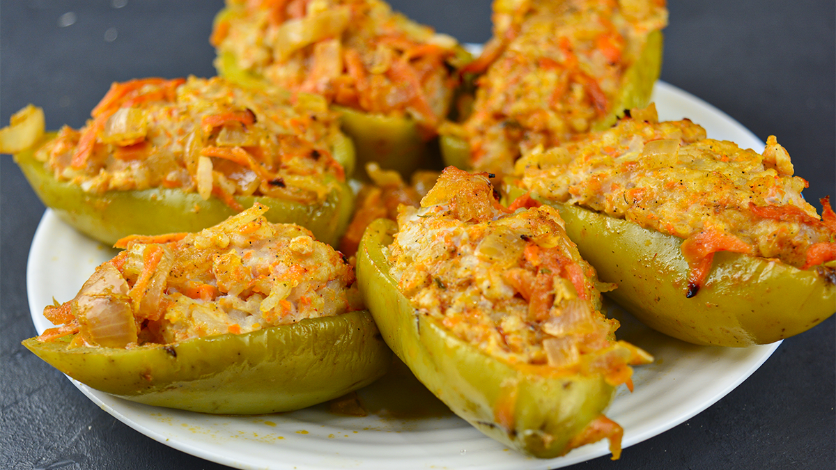 Вкусные фаршированные перцы: легкий и быстрый рецепт