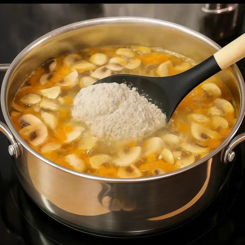 Грибной суп с изюминкой