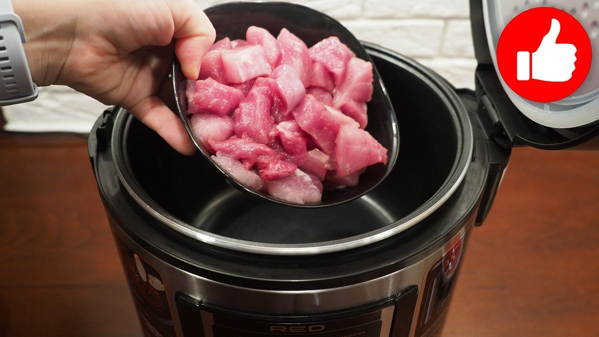 Нежная свинина в ореховом соусе: простой рецепт для мультиварки