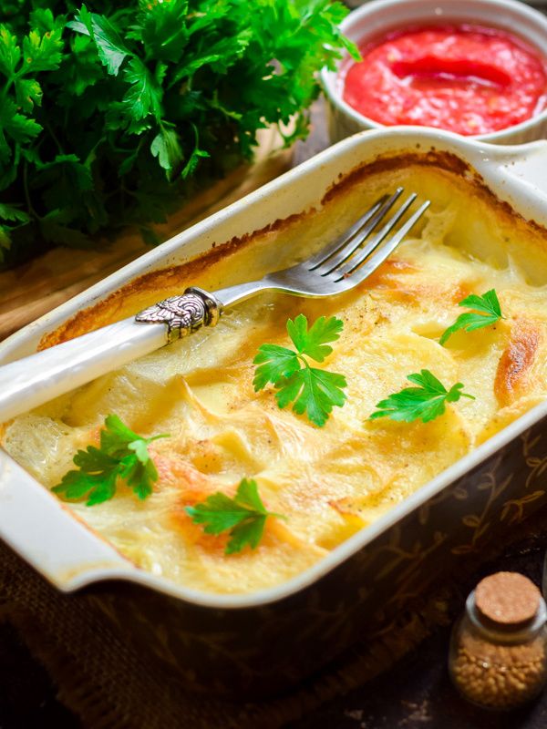 Картофельные ломтики с румяной корочкой: идеальный гарнир для вашего стола