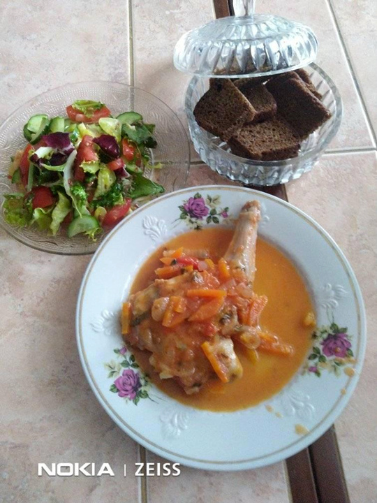 Как приготовить нежного кролика в томатной заливке