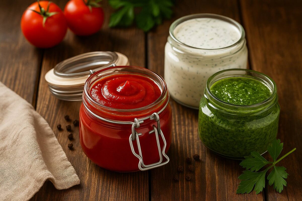 Три быстрых соуса, которые делают домашнюю кухню ярче