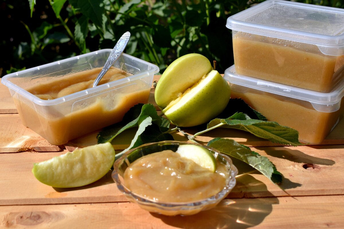 Как легко приготовить натуральное яблочное пюре на зиму