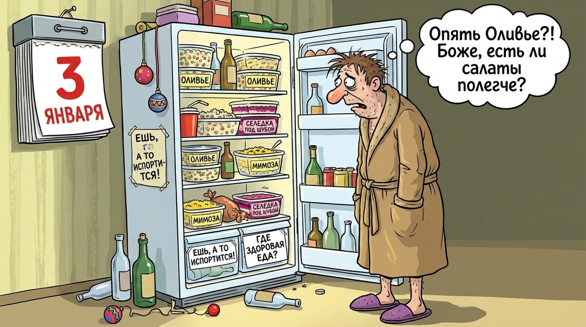 Сколько на самом деле могут храниться салаты в холодильнике?