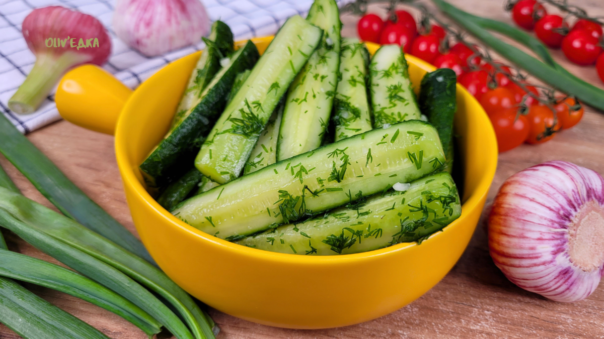 Поклонники хрустящих огурчиков: Рецепт малосольных «трясунов»