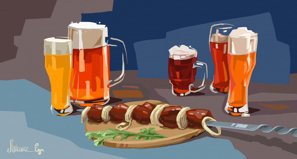 Как выбрать идеальное пиво к шашлыку для теплых вечерних встреч