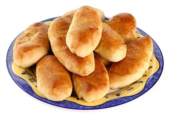 Вкусные пирожки с луком-пореем