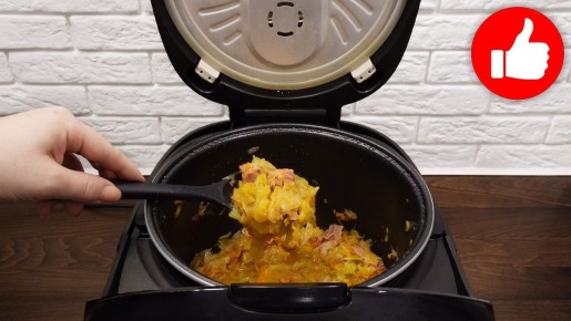 Вкусная тушёная капуста с беконом: легкий рецепт для мультиварки