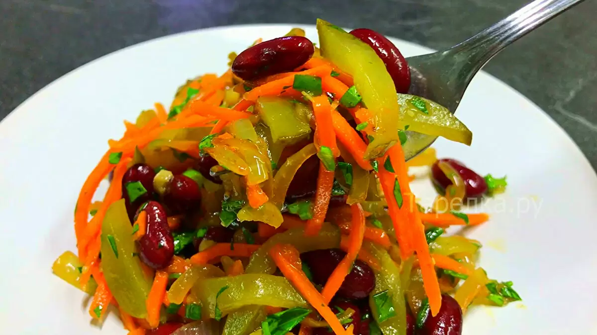 Легкий салат с красной фасолью: идеальный выбор для любого стола