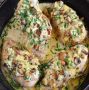 Фаршированные куриные грудки с медово-горчичным соусом