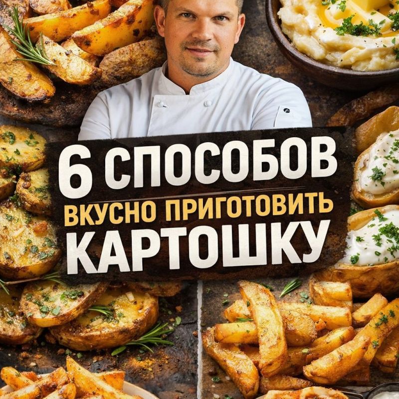 Шесть необычных способов приготовить картошку, которые меняют привычный ужин